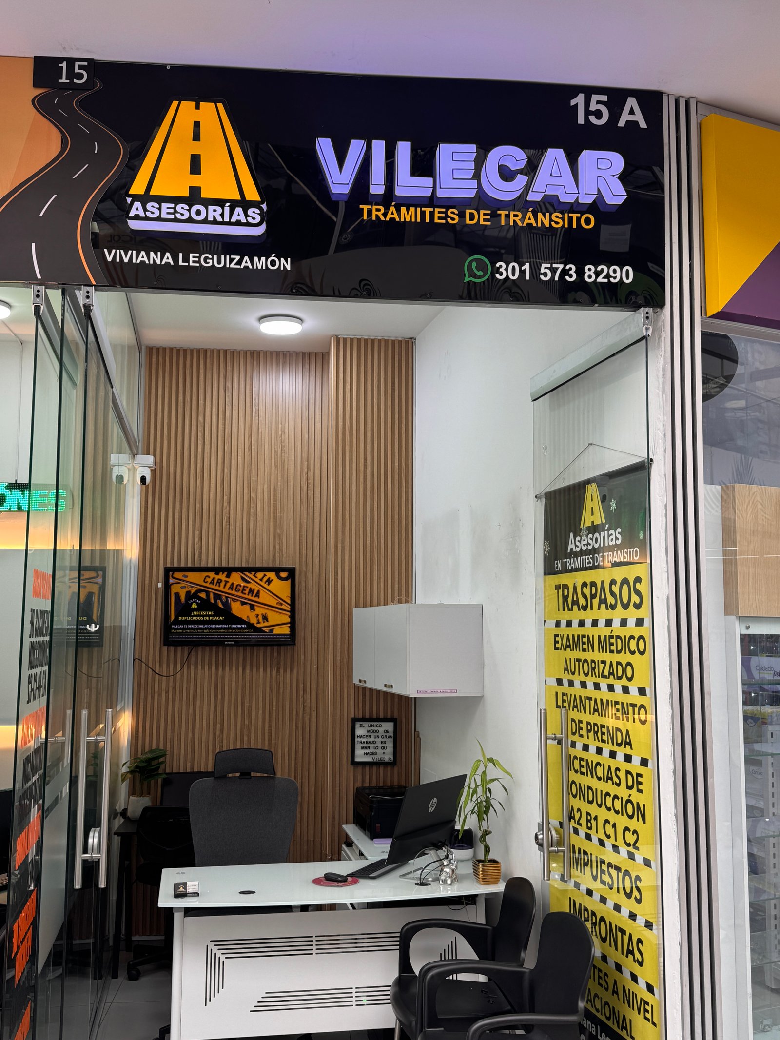 Oficina física VILECAR Local 15A